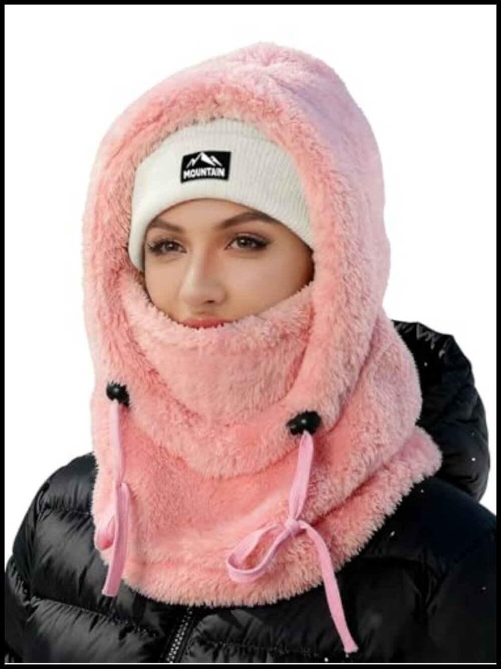 Fleece Balaclava Wind-Resistant Winter Face Mask Ski Mask Warm Cover